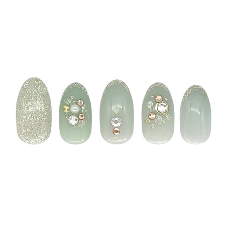 KISS NEW YORK プレス＆ゴー エレガント (メール便送料無料) キスニューヨーク 人気 ネイル ネイルチップ セルフネイル ウォータープルーフ 接着剤不要 簡単 | KISS NEW YORK | 03