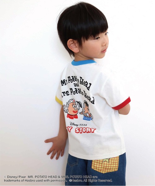 トイ・ストーリー リンガー 半袖Tシャツ・シシュノン（90cm〜130cm)Si