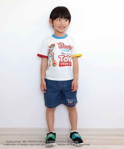 トイ・ストーリー リンガー 半袖Tシャツ・シシュノン（90cm〜130cm)Si
