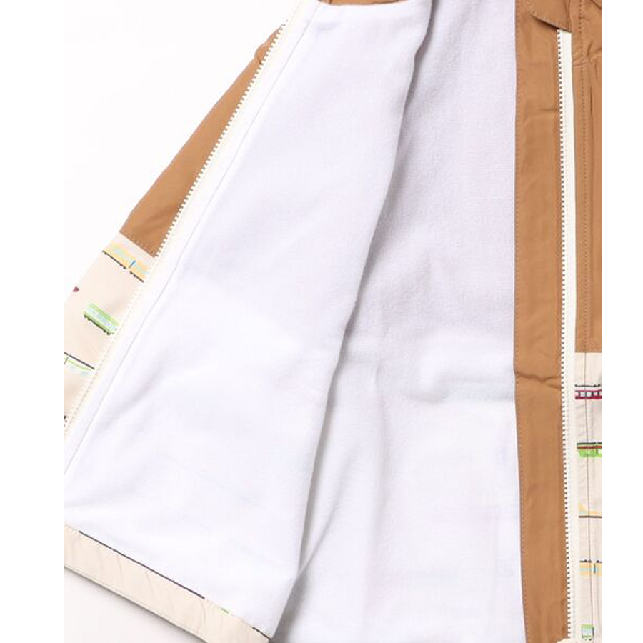 エスケープ・切り替えウインドブレーカー（90cm-120cm)特急・電車・恐竜・子供服・キッズファッション・男の子（シシュノン/Si・Shu・Non/ SKAPE）のりもの | Si・Shu・Non | 03