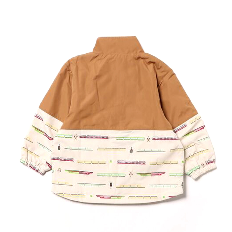 エスケープ・切り替えウインドブレーカー（90cm-120cm)特急・電車・恐竜・子供服・キッズファッション・男の子（シシュノン/Si・Shu・Non/ SKAPE）のりもの | Si・Shu・Non | 02