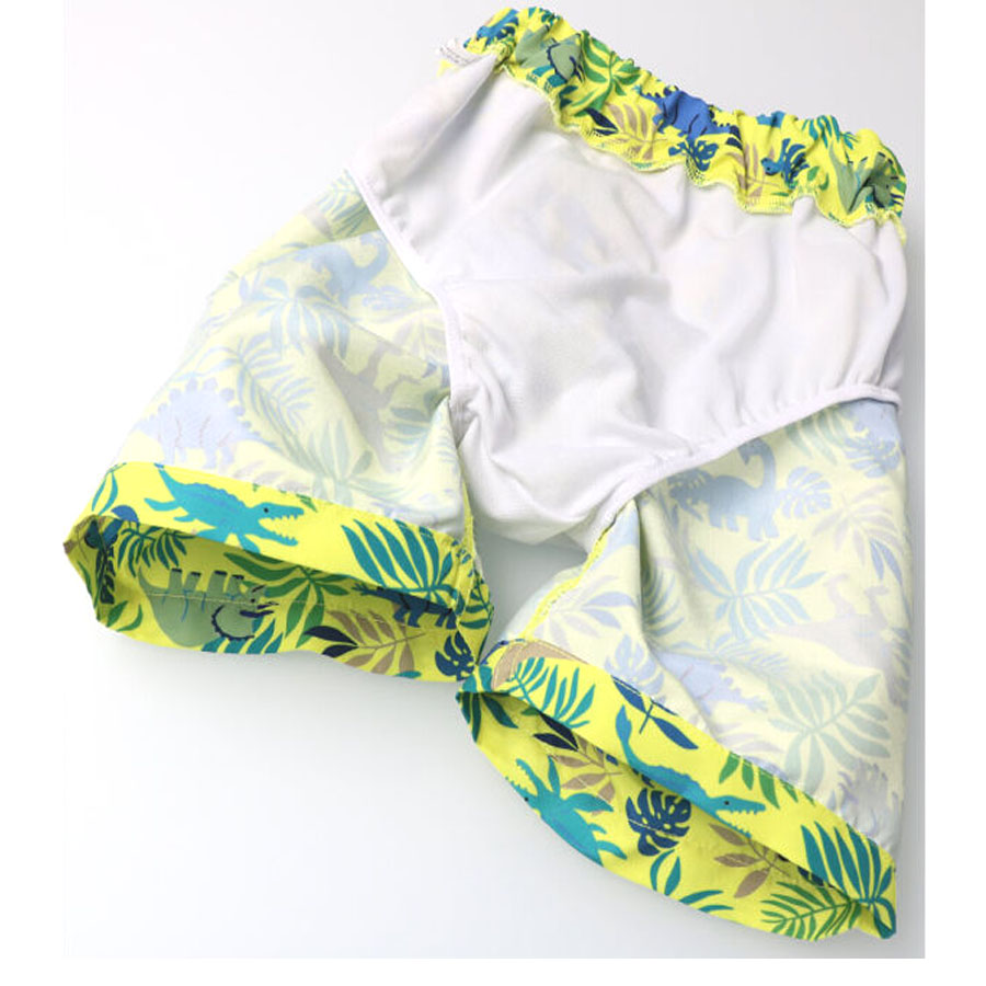 キッズフォーレ・KidsForlet・恐竜ボタニカル柄スイムパンツ（100cm-130cm)　水着　男の子　水泳・海 |  | 08