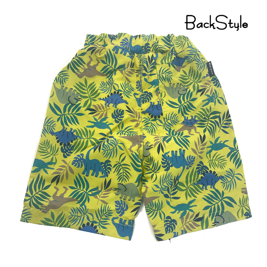 キッズフォーレ・KidsForlet・恐竜ボタニカル柄スイムパンツ（100cm-130cm)　水着　男の子　水泳・海 |  | 05