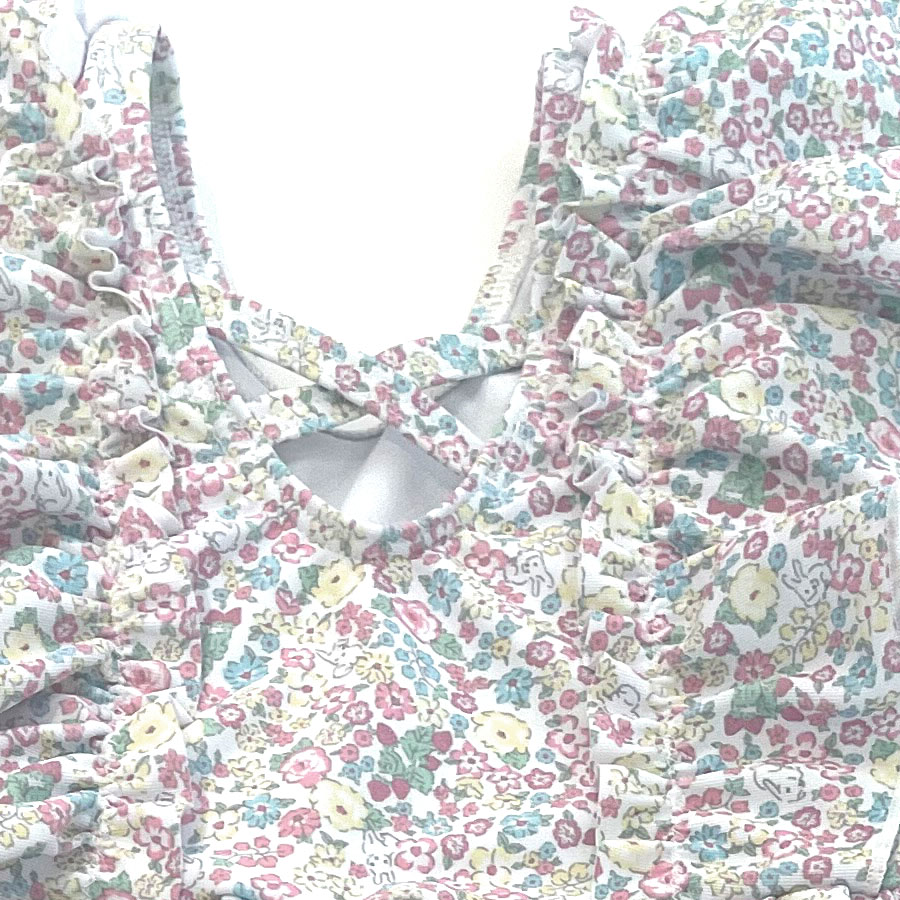 キッズフォーレ・KidsForlet・小花柄セパレート水着（100cm-130cm)　水着　女の子　水泳 |  | 07