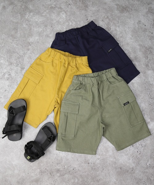 ディラッシュ DILASH 5分丈ストレッチカーゴパンツ・ハーフパンツ(150cm/160cm）男の子/キッズ・ジュニア/子供服 | DILASH | 07