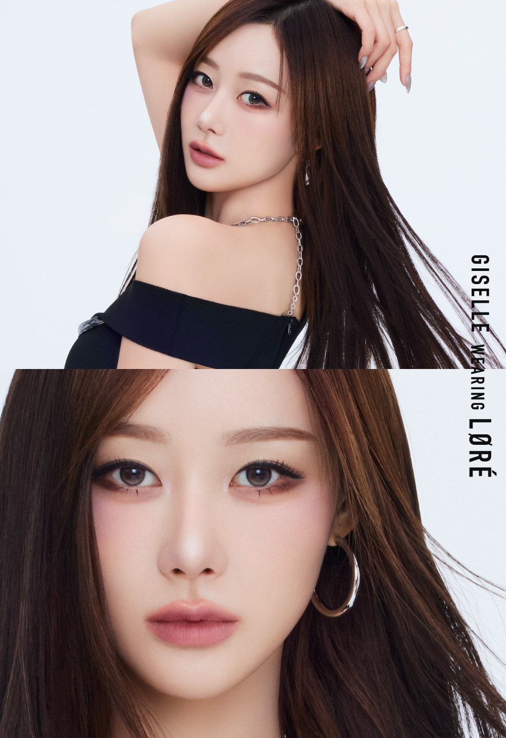 GISELLE WEARING LØRÉ