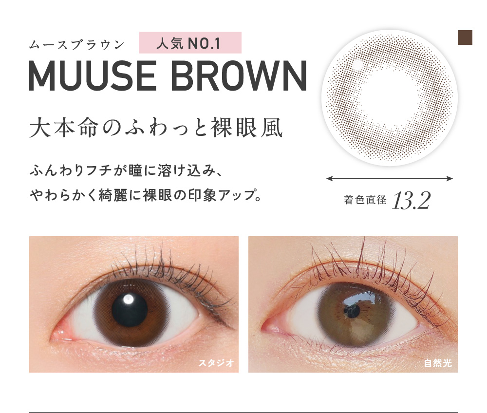 MUUSE BROWN ムースブラウン