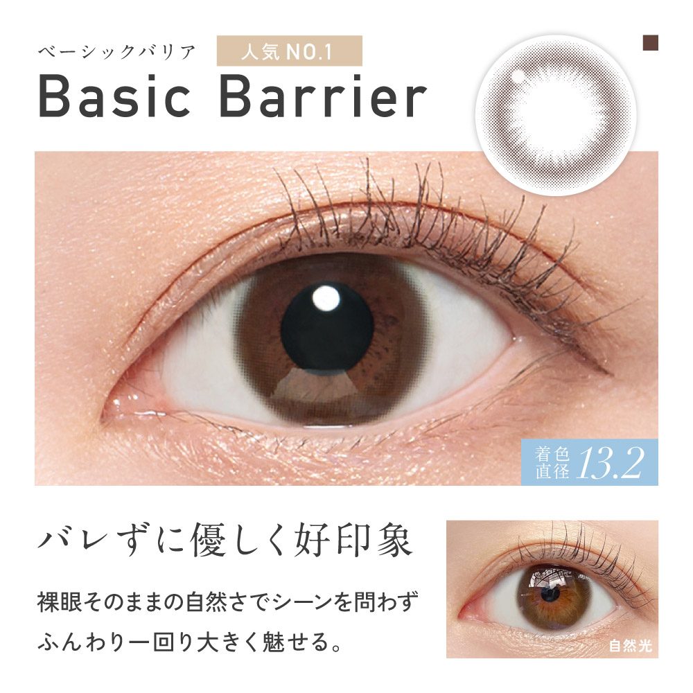 【2箱購入で1,100円OFF！】カラコン ワンデー ブルーライトカット ReVIA Blue light Barrier 1day COLOR 2箱合計 20枚 度あり 度なし レヴィア ナチュラル | ReVIA | 06
