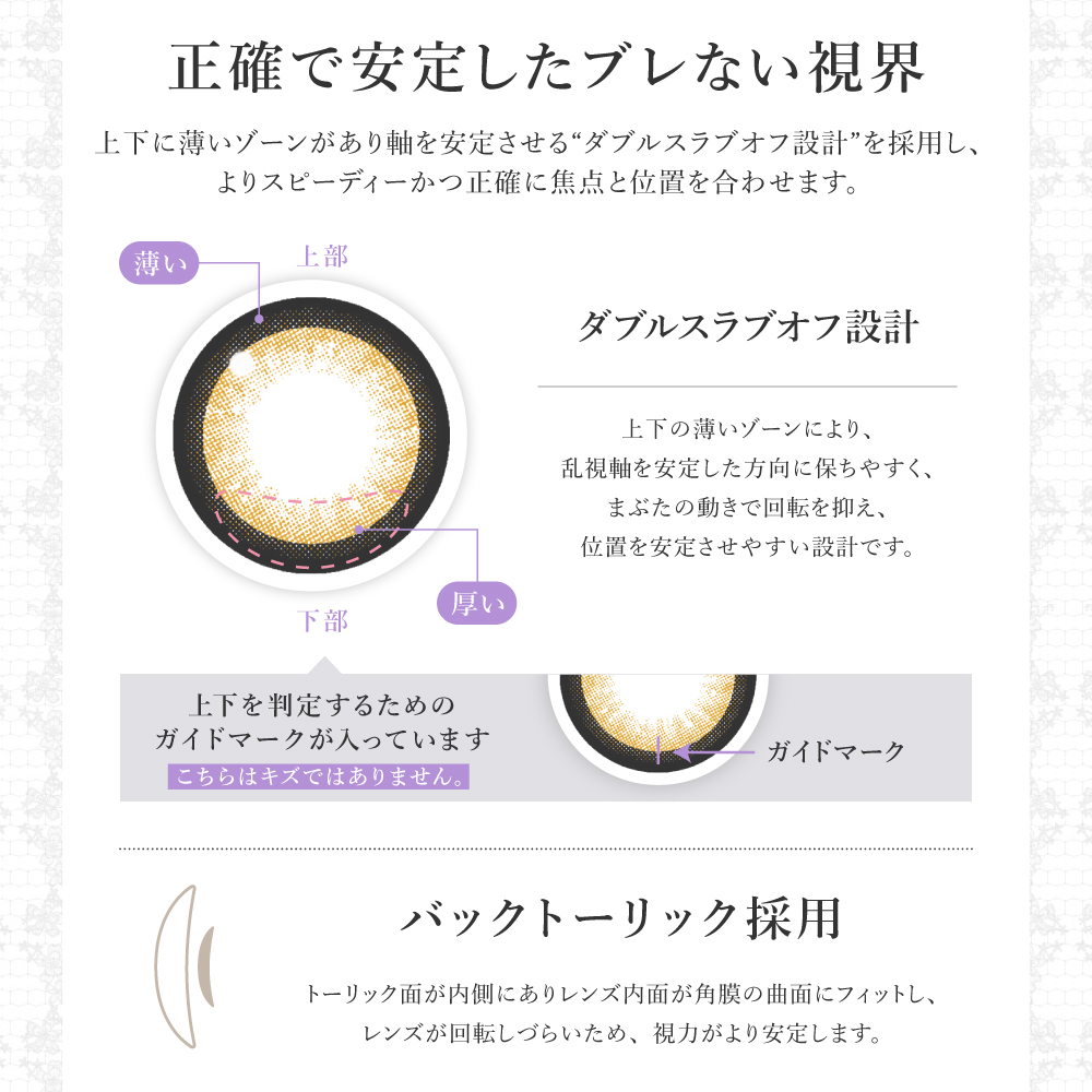 シークレット キャンディーマジック 乱視用 カラコン マンスリー
