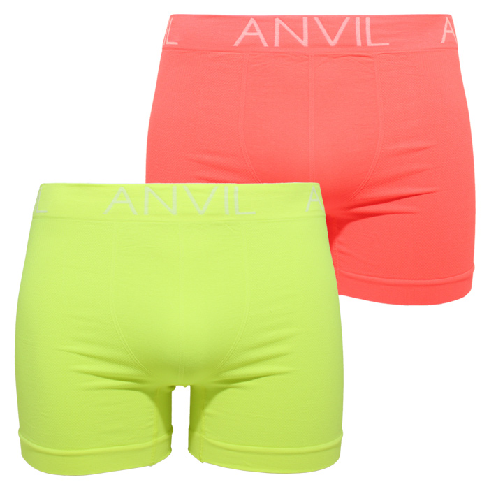 anvil（アンビル） 2枚組セット ボクサーパンツ シームレス メンズ