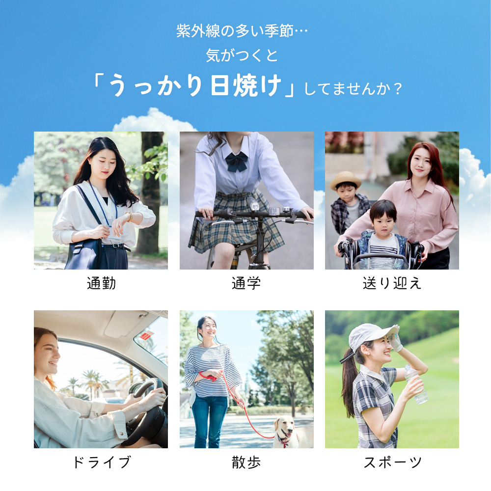 アームカバー レディース 可愛い 冷感 UV ロング 指あり 接触冷感 おしゃれ スポーツ 冷感アームカバーレディース UVカット 日焼け対策 冷房対策 | Iris Candy | 01