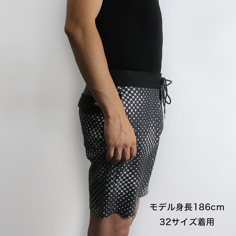 VOLCOM ボルコム  PORTAL STONEYS TRUNKS 19 -BLACK 28 30 32 正規品 メンズ サーフパンツ ボードショーツ 海パン 水着 サーフィン