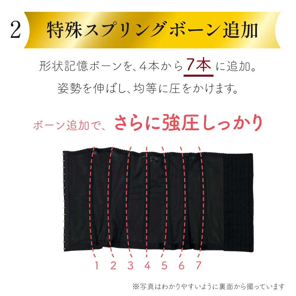 ウエストニッパー ショート 痛くない コルセット くびれ ダイエット