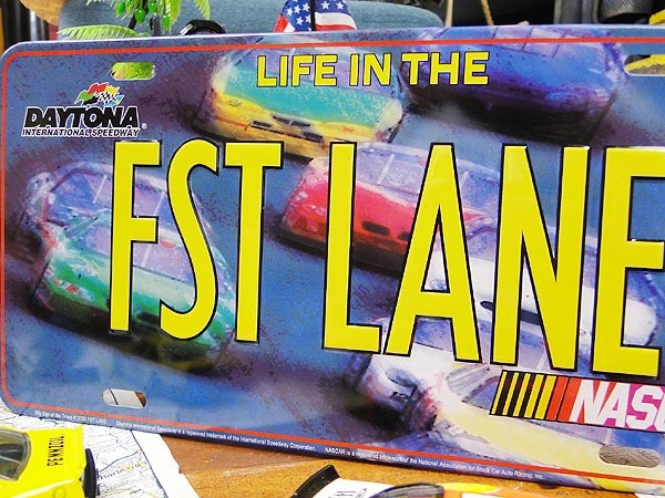 デイトナ　ナスカー　イセンスプレート（FST LANE）　■ アメリカン雑貨 アメリカ雑貨 |  | 01