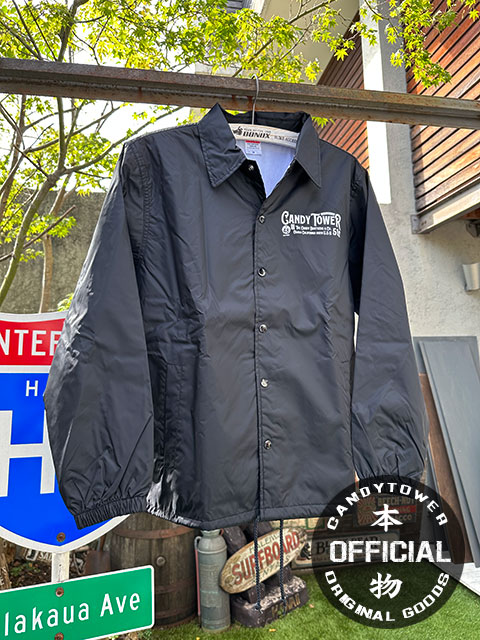 KANDYTOWN コーチJKT キャンディタワー オフィシャル コーチジャケット □ アメリカン雑貨