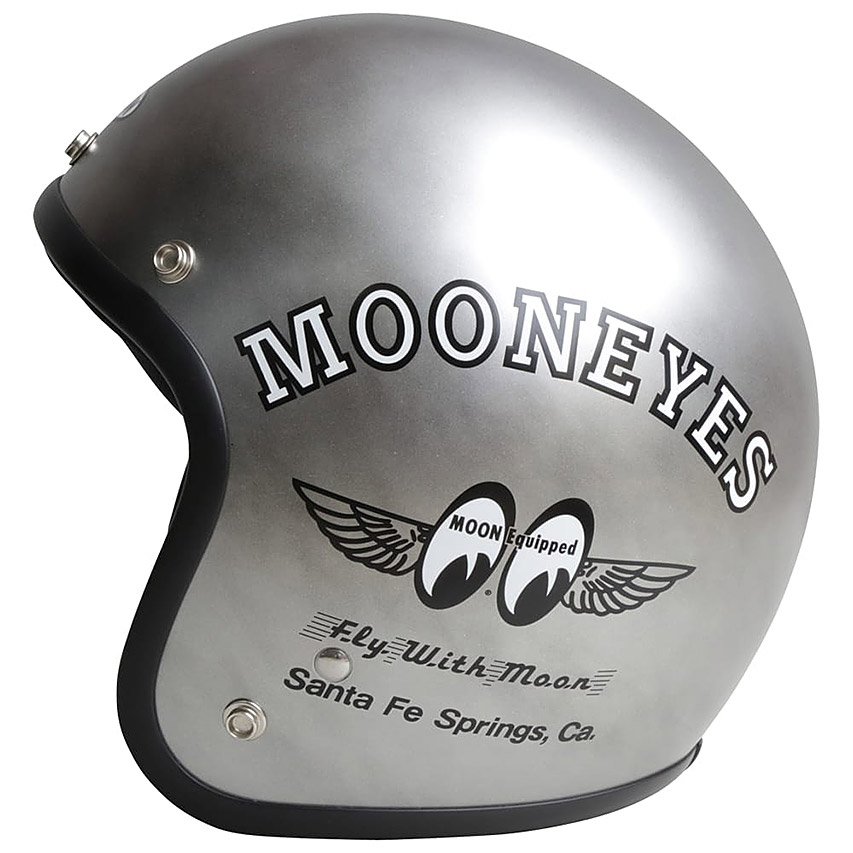 限定モデル　ムーンアイズ　ジェットヘルメット　Fly with MOON　（ベアメタル） ■ アメリカ雑貨 アメリカン雑貨 |  | 14