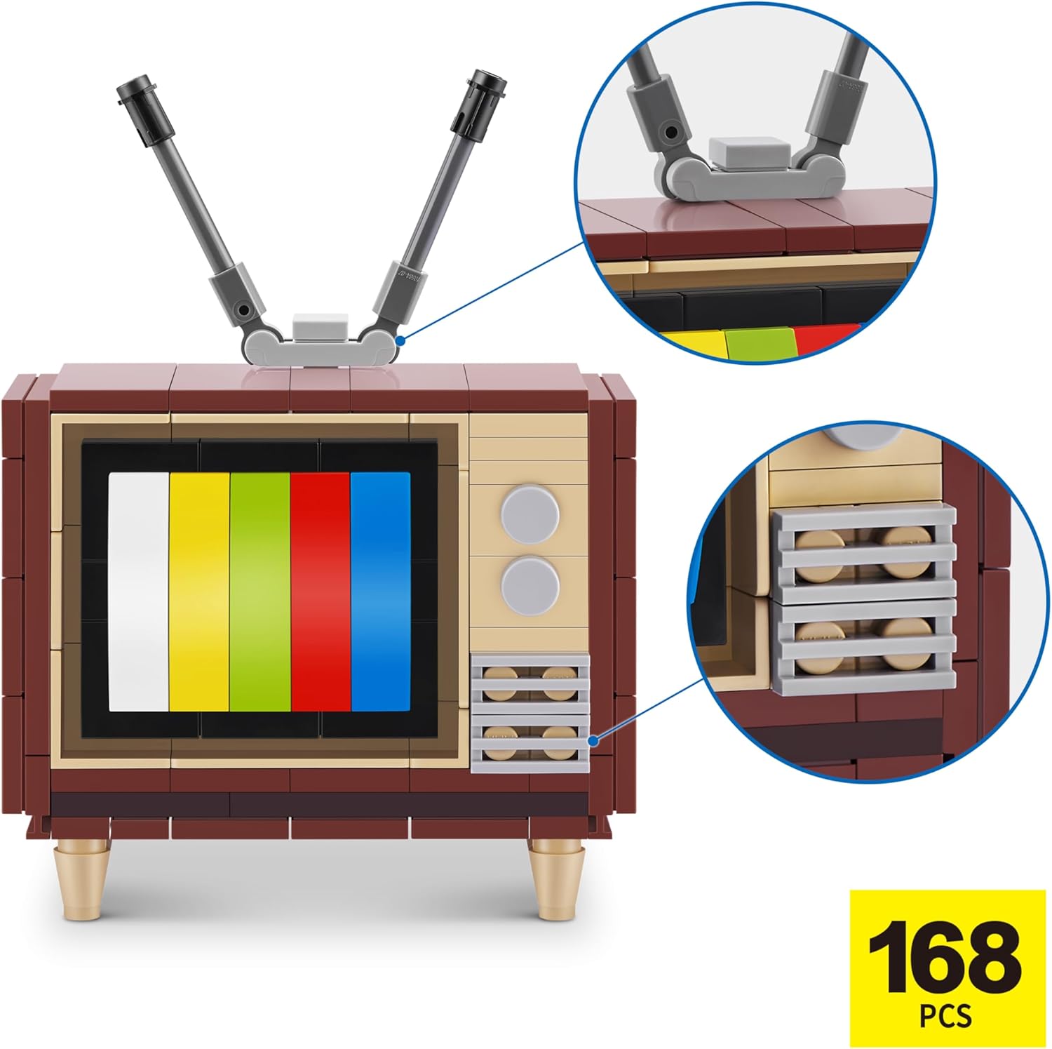 ZURU MAX　レトロコレクション　レトロ家電のブロック　※ランダムアソートにつき中身は選べません ■ アメリカン雑貨 アメリカ雑貨 |  | 05