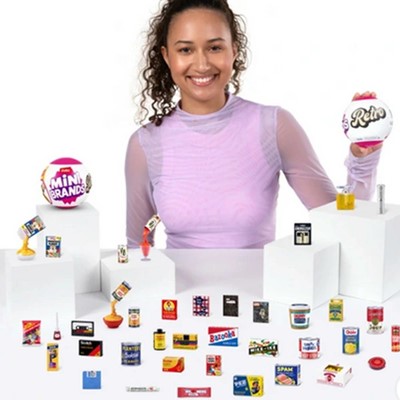 ZURU Mini Brands　レトロコレクション　（レトロ・レトロ）　米国の食品パッケージ　※1カプセルの中に5個のミニチュア入り |  | 03