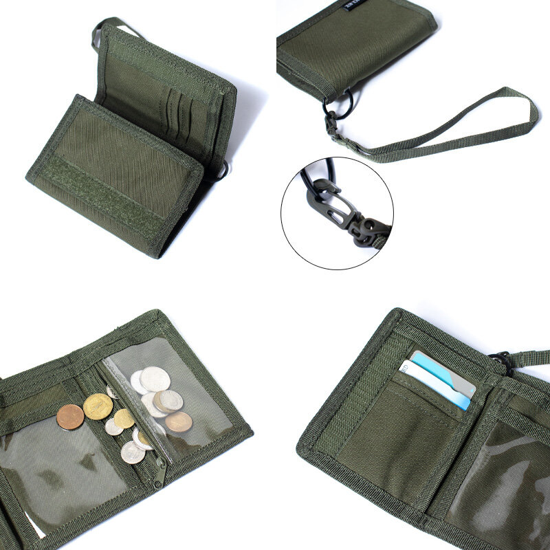 ミリタリーウォレット 財布 ミリタリー 3つ折り ウォレット 財布 （コヨーテ） □ アメリカン雑貨