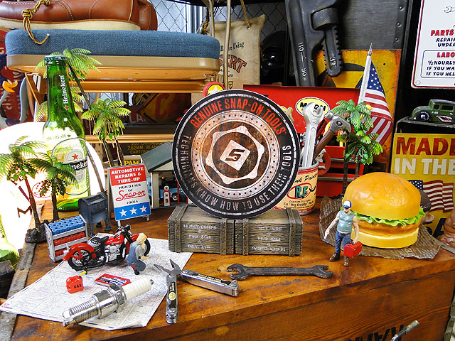 スナップオン ステッカー （GENUINE SNAP-ON TOOLS） □ アメリカン