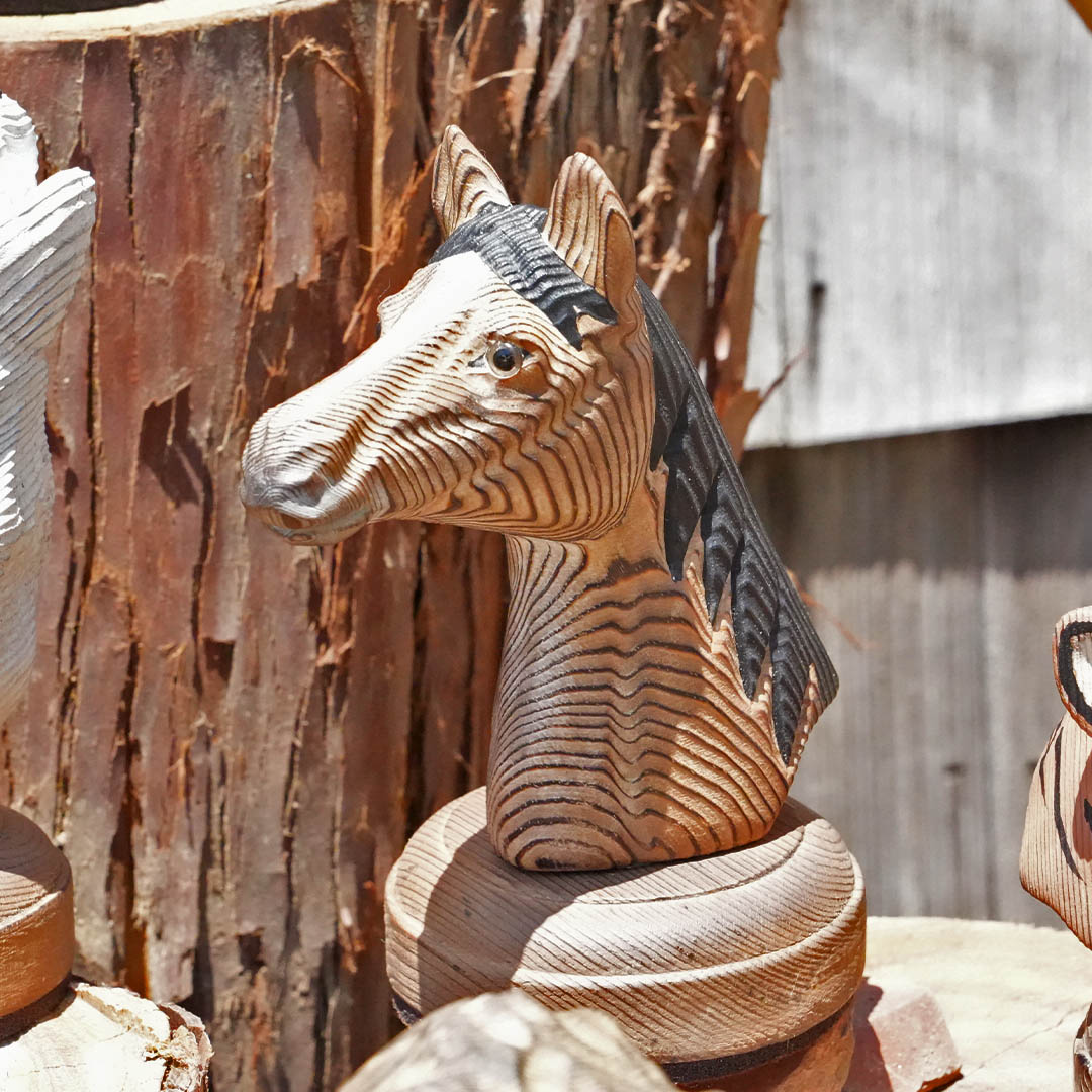 ダルトン　ウッデン　アニマルヘッド　（5体セット） ■ アメリカン雑貨 アメリカ雑貨 | DULTON | 14