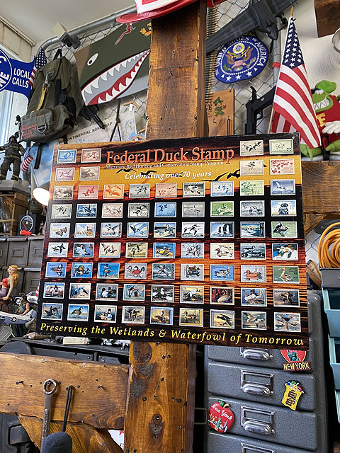 フェデラル　ダックスタンプ　ブリキ看板　（70年の歴史） ■ アメリカン雑貨 アメリカ雑貨 |  | 06