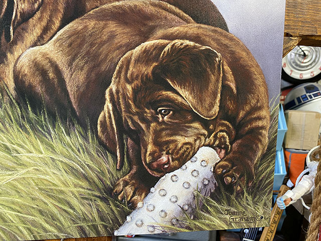 ラブラドールレトリバー　ブリキ看板　（Demolition Crew） ■ アメリカン雑貨 アメリカ雑貨 |  | 02