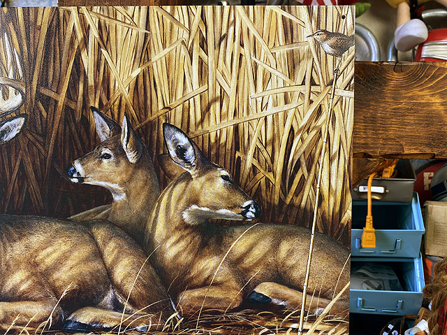 シカ　ブリキ看板　（The Hideaway） ■ アメリカン雑貨 アメリカ雑貨 |  | 02