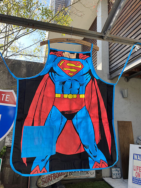 アメコミヒーローエプロン　（スーパーマン）　■　アメリカン雑貨　アメリカ雑貨 | 