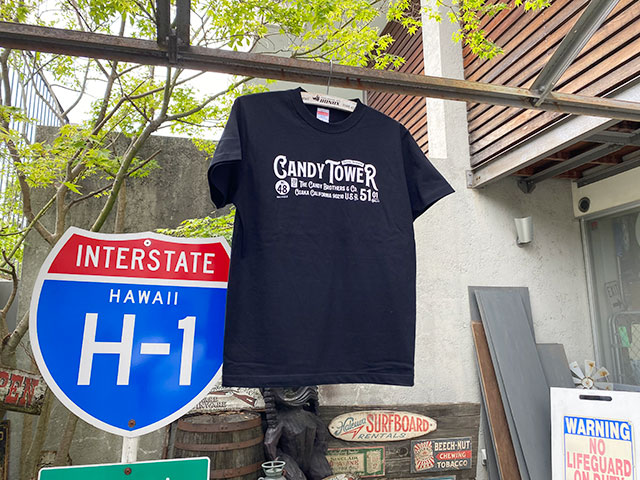 キャンディタワー　オフィシャル　Tシャツ（ブラック） ■ アメリカン雑貨 アメリカ雑貨｜candytower｜04