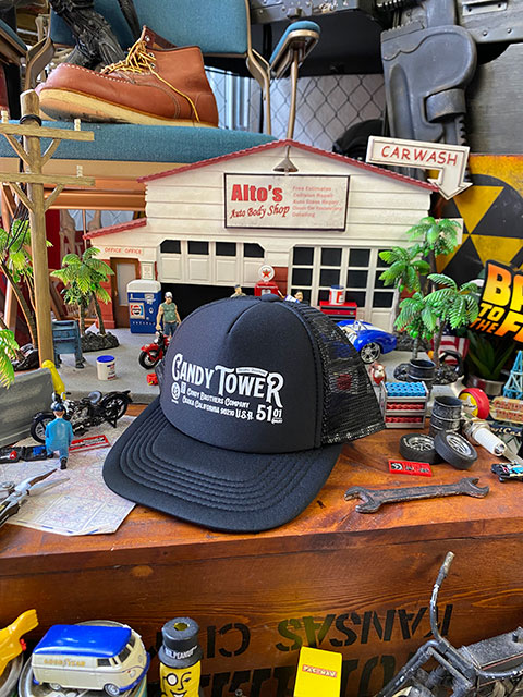 キャンディタワー　オフィシャル　メッシュキャップ　（ブラック）　■　アメリカン雑貨　アメリカ雑貨 |  | 02