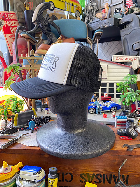 キャンディタワー　オフィシャル　メッシュキャップ　（ホワイト×ブラック）　■　アメリカン雑貨　アメリカ雑貨 |  | 06