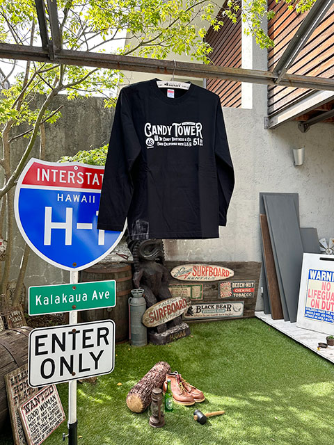 キャンディタワー　オフィシャル　ロングスリーブTシャツ（ブラック）ロンT ■ アメリカン雑貨 アメリカ雑貨 |  | 02