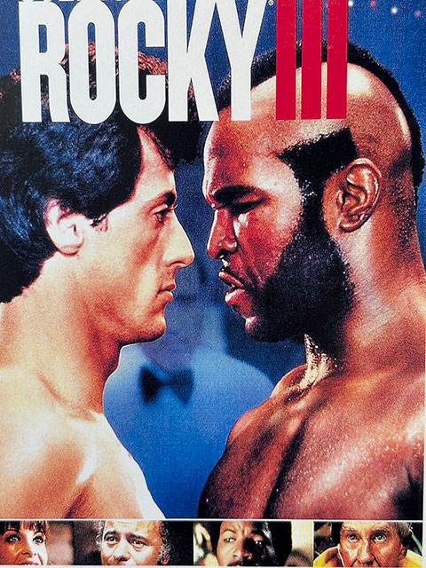 ハリウッドポスター #0029 映画 ロッキー3 ロッキー VS. クラバー