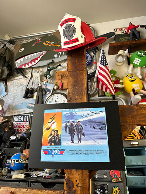 ハリウッドポスター #0056　映画「トップガン」空母　F-14　トム・クルーズ　B4サイズ　※専用フレームは別売です｜candytower｜09