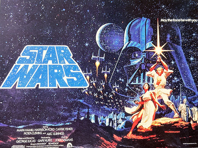 ハリウッドポスター #0060 映画「スターウォーズ エピソード4