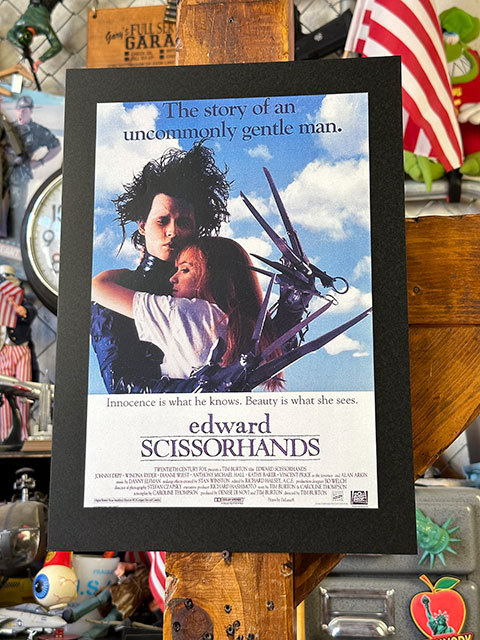 ハリウッドポスター #90 映画 シザーハンズ 劇場版ポスター ティム