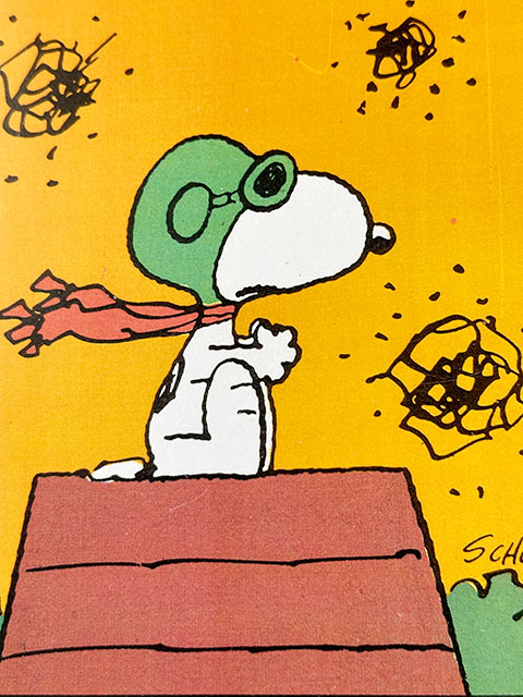 ハリウッドポスター #0179 ピーナッツ スヌーピー No.3 レッドバロン