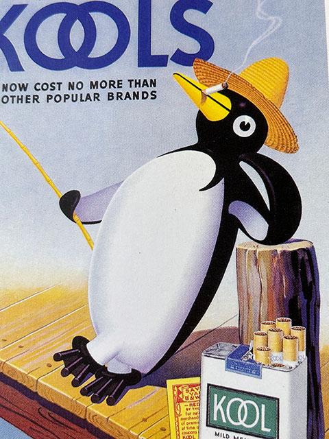 ハリウッドポスター　#0228　クール　ペンギン　企業広告シリーズ　B4サイズ　※専用フレームは別売です｜candytower｜05
