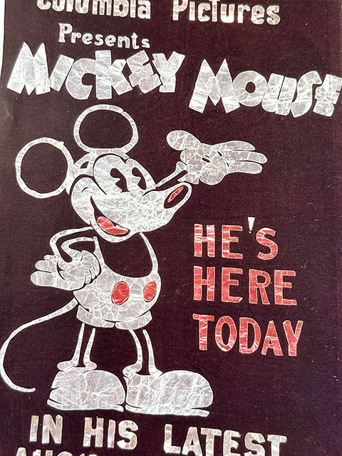 ミッキーマウス B4ポスター