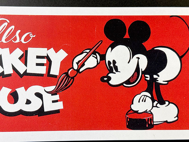 ハリウッドポスター　#0252　ミッキーマウス　No.23　クラシックディズニー　B4サイズ　※専用フレームは別売です｜candytower｜05