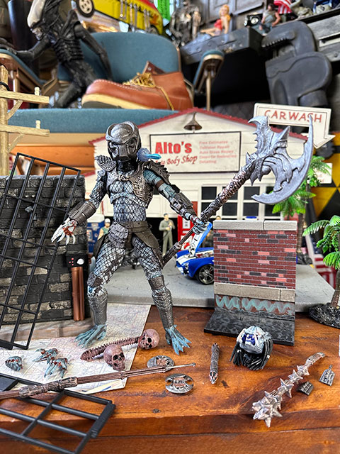 NECA 映画 プレデター2 ウォーリアープレデター アルティメット 7インチアクションフィギュア □ アメリカン雑貨 アメリカ雑貨 : 305682  : アメリカン雑貨専門店キャンディタワー - 通販 - Yahoo!ショッピング