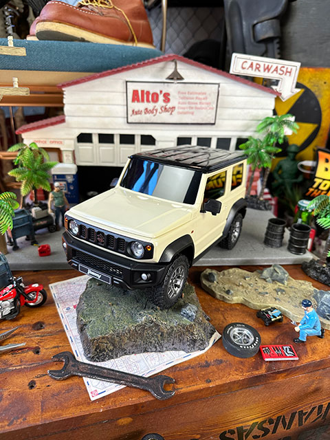 スズキ ジムニーシエラ ウェットティッシュケース （シフォン  