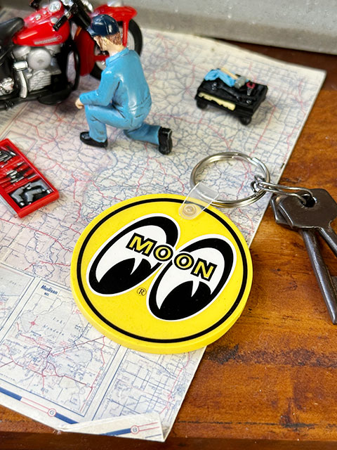 ムーンアイズ　アイボール　ラバーキーホルダー　MADE IN U.S.A. ■ アメリカン雑貨 アメリカ雑貨 | 