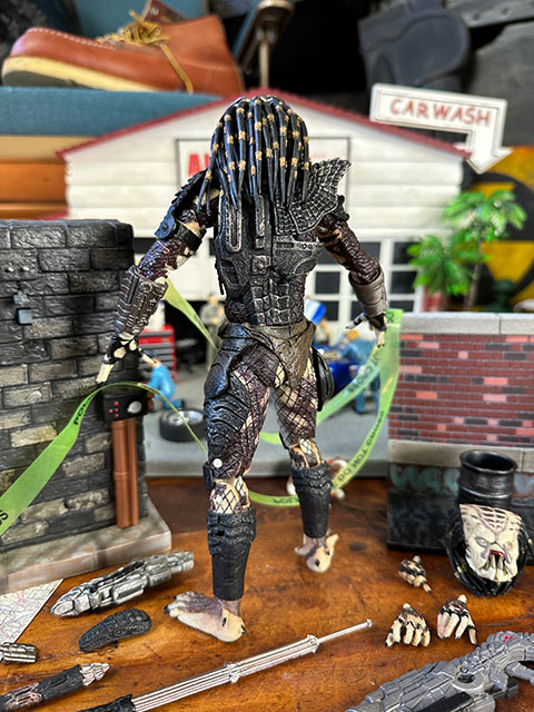 NECA　映画「プレデター2」スカウトプレデター　アルティメット・7インチアクションフィギュア ■ アメリカン雑貨 アメリカ雑貨