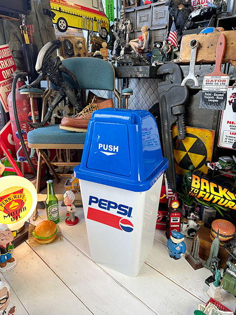 返品?交換対象商品】 PEPSI☆ゴミ箱 ペプシ アメリカン 