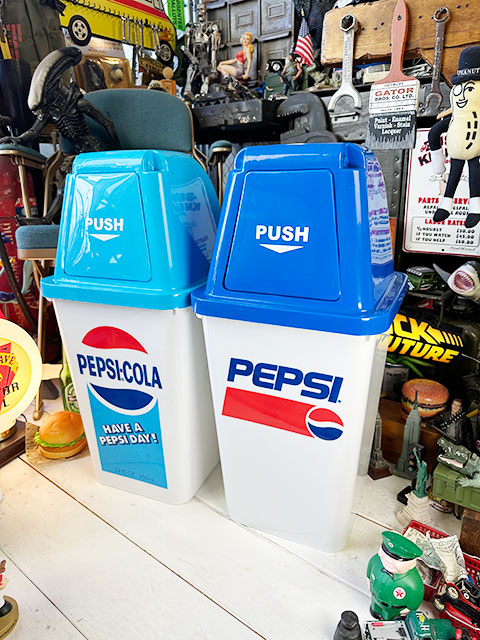 買取り実績  ペプシ （2個セット ゴミ箱 20Lサイズ ダストビン ペプシコーラ