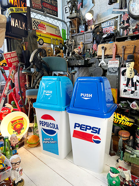 ペプシ　ダストビン　20Lサイズ　ゴミ箱　（2個セット）　■　アメリカン雑貨　アメリカ雑貨　トラッシュ |  | 04