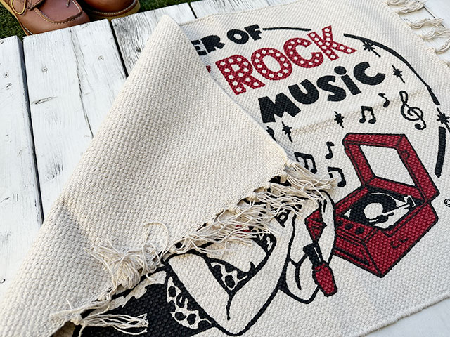 ベティ・ブープ　コットンマット　レギュラーサイズ　（ベティミュージック）　■ アメリカン雑貨 アメリカ雑貨 |  | 02