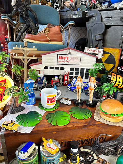 モンステラ　リアルリーフコースター　4枚セット ■ アメリカン雑貨 アメリカ雑貨 |  | 04